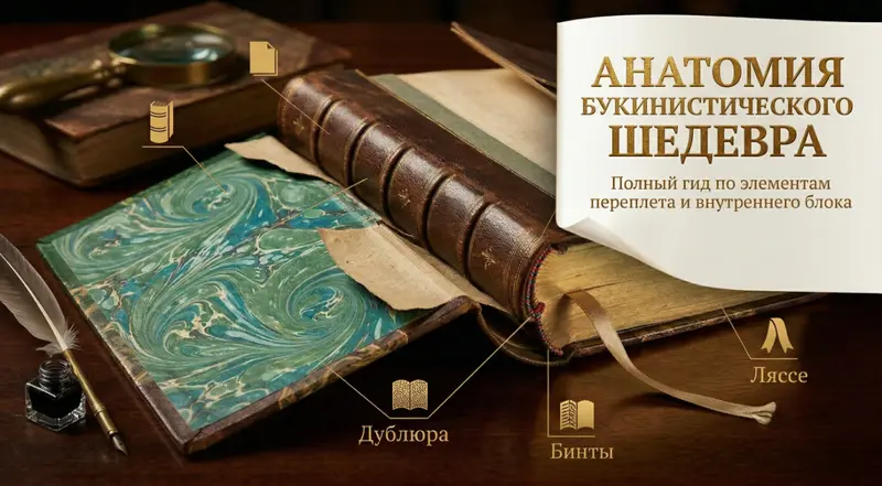 Словарь букиниста: профессиональный атлас частей книги