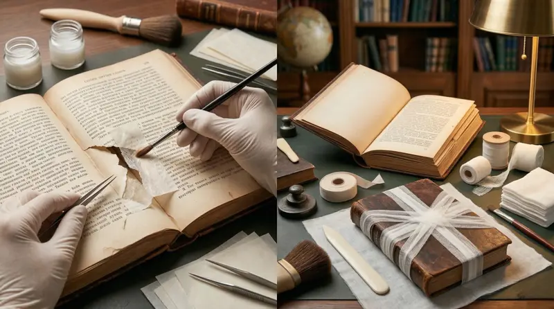 Первая помощь книге: как починить порванную страницу и выпавший блок